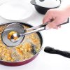 Shop the durable Stainless Steel Frying Tong with Strainer at buyy.pk for all your kitchen needs.
