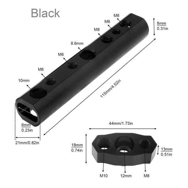 Motorcycle Navigation Charger Bracket Mount with 360° Rotation