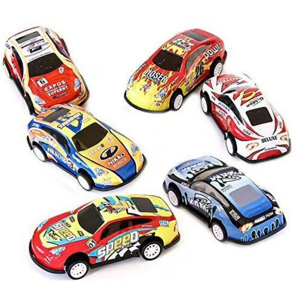 Die-cast race car with detailed design