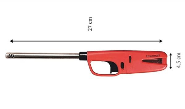 Premium Refillable Gas Lighter with Refillar, Ideal for Candle, Diya & Cooking (Multicolor) - Image 6