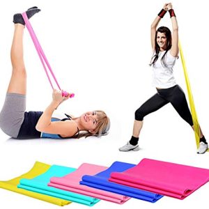 Resistance bands set for full body workouts and mobility training