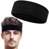 Sports headbands for men and women on display