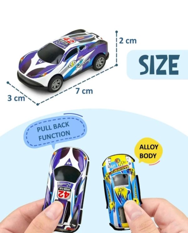 Colorful pullback cars for boys and girls