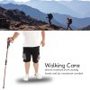 Heavy-duty aluminum hiking stick for trekking and outdoor use