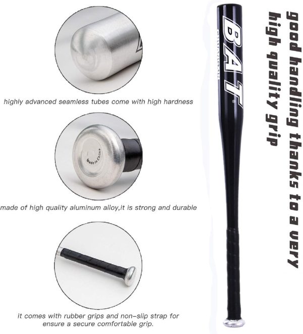 "34" Aluminum Baseball Bat - Lightweight and Durable"