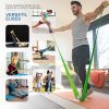 Professional elastic exercise bands for strength training and rehab