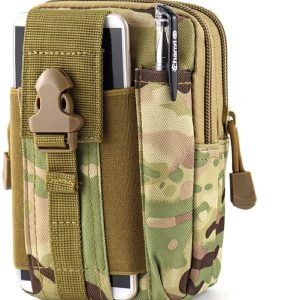 MOLLE pouch mounted on tactical gear vest