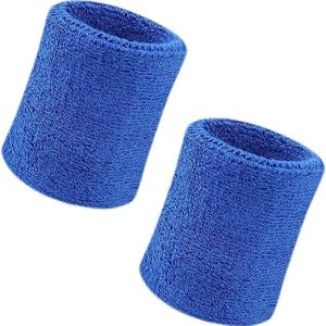 High-performance black sports wristbands, moisture-absorbing for sweat control during exercise