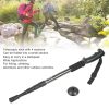 Outdoor hiking stick with anti-slip base and sturdy construction