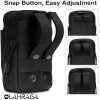 Side profile of tactical pouch