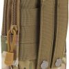 MOLLE organizer pouch with durable fabric