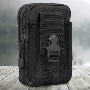 Zipper detail on MOLLE EDC pouch