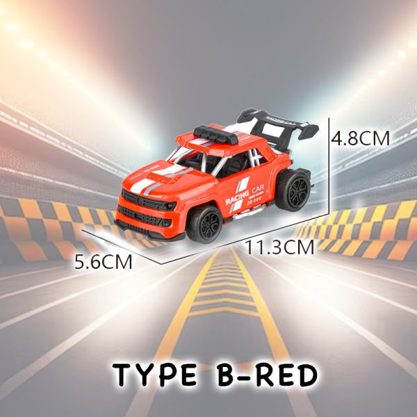 Inertia-Powered Pullback Racing Car – Friction Toy Vehicle for Boys & Kids | Sports Car Collection - Image 7