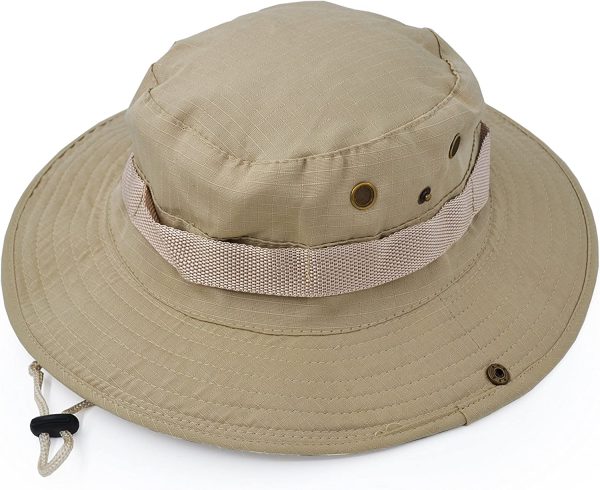 Foldable Sun Hat – UPF 50+ Protection for Summer Adventures beige