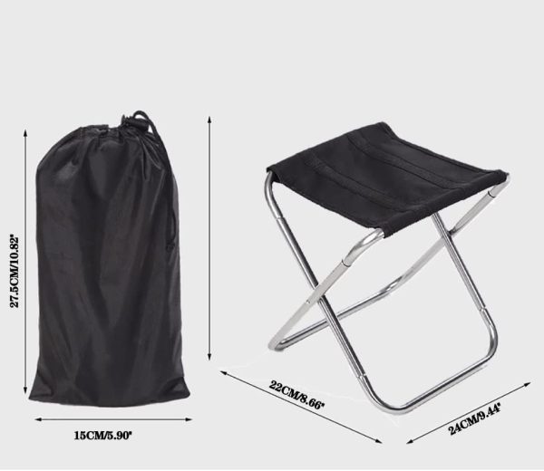 Portable Folding Small Stool – Lightweight Outdoor Chair for Subway, Travel, Picnic, Camping & Fishing | Commemoration Day Essential - Image 3
