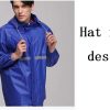 Full-body PVC rain suit for heavy rain protection