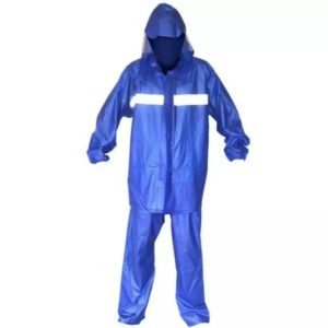 Durable PVC rain gear ideal for electric scooter riders