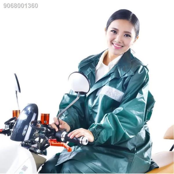 Waterproof rubber-coated rain suit with jacket and pants