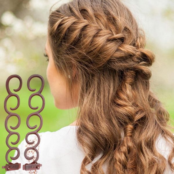 2 Pcs Spider Hair Braider Tool – Hair Weave & Twist Braid Roller Maker for Women & Girls - Image 6