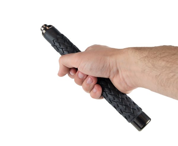 Heavy-duty police tactical baton fully extended for outdoor self-defense – Buyy.pk