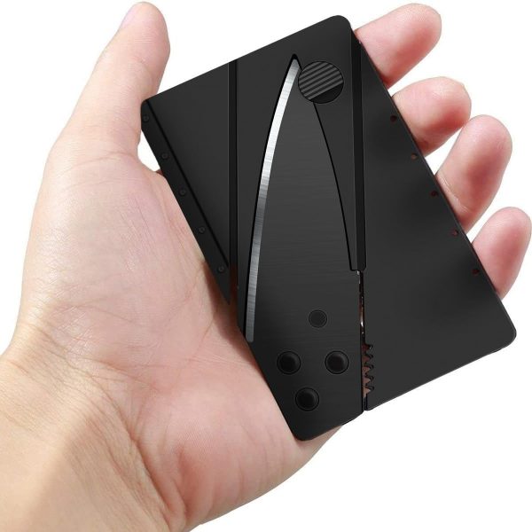 Credit Card Folding Knife – Ultra-Slim Tactical Pocket Tool for Survival, Camping & Everyday Carry - Image 5