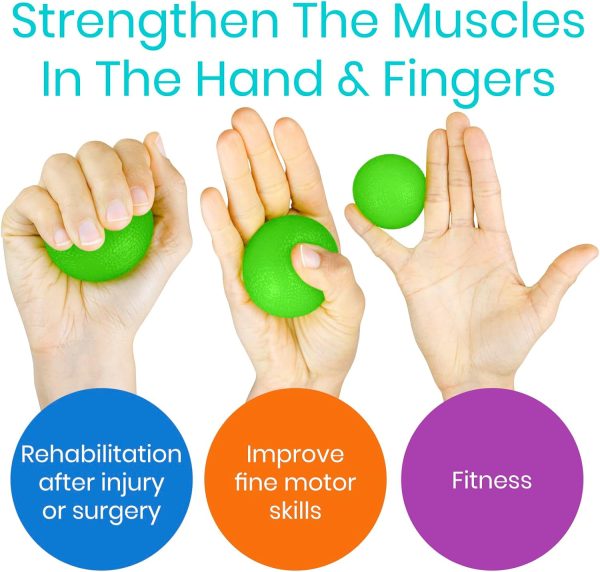Hand Therapy Squeeze Balls with Rehab App – Grip Strengthener for Arthritis, Carpal Tunnel & Stress Relief - Image 9