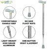 Stable crutch stick for old age balance