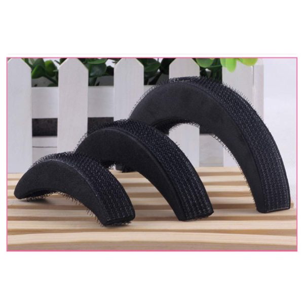 3Pcs Hair Base Sponge Set – Volume Increase Puff & Bun Maker, Invisible Clip Comb, Foam Styling Accessories - Image 6