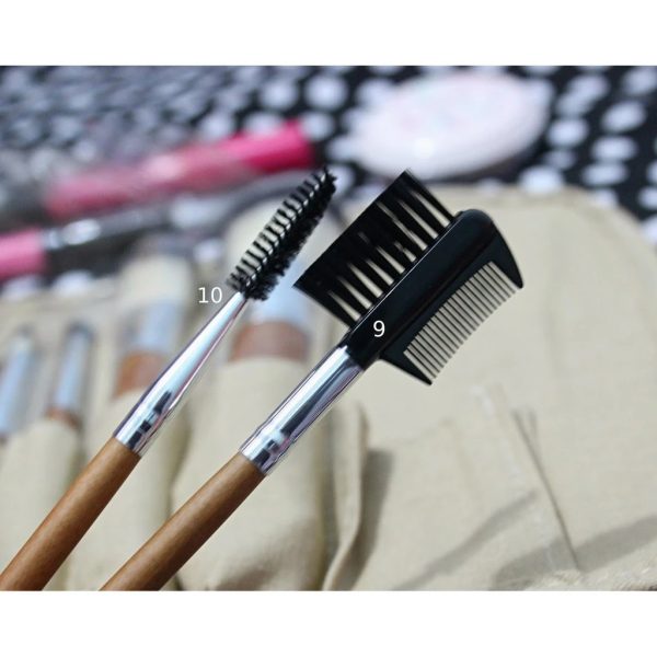 PRO Brush NAKED 3 – 12-Piece Professional Makeup Brush Set Kit - Image 4