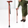 LED walking stick for seniors with ergonomic grip