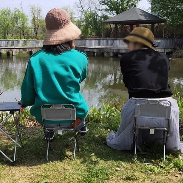 Portable Ultra-Light Folding Camp Chair for Adults – Ideal for Camping, Fishing, Barbecue, Beach, Hiking, and Picnic - Image 5