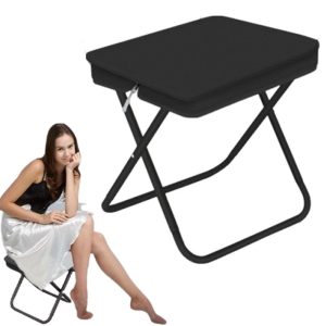 collapsible stool, portable chair, lightweight adult stool, camping seat, hiking stool, outdoor event chair, folding stool