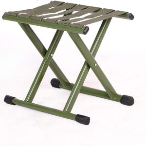 Heavy-Duty Folding Camping Stool – Portable, Compact Outdoor Chair | Supports Up to 600 lbs for Hiking, Fishing, Gardening & Beach