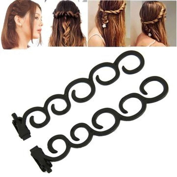2 Pcs Spider Hair Braider Tool – Hair Weave & Twist Braid Roller Maker for Women & Girls - Image 3