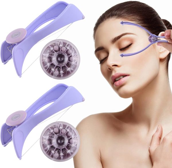 Cordless Facial Threading Hair Remover – Ancient Hair Removal Device for Women with Face Massager | Painless & Precise Depilation