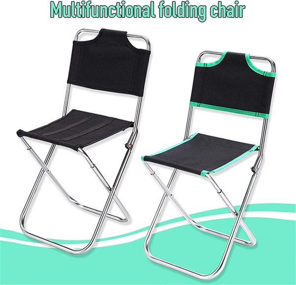Portable Ultra-Light Folding Camp Chair for Adults – Ideal for Camping, Fishing, Barbecue, Beach, Hiking, and Picnic - Image 2