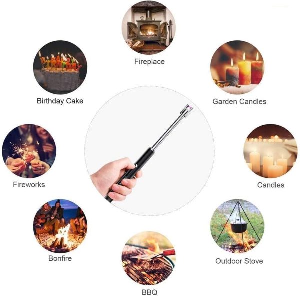 Electric USB Rechargeable Gas Lighter – Windproof, Long Flexible Neck | Ideal for Kitchen, BBQ, Grill & Camping - Image 7