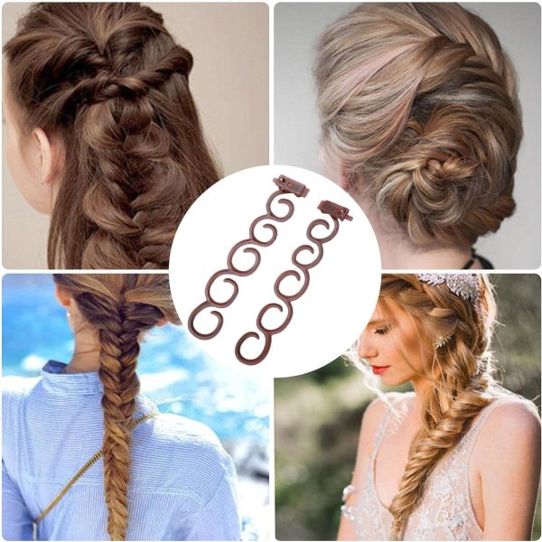 2 Pcs Spider Hair Braider Tool – Hair Weave & Twist Braid Roller Maker for Women & Girls - Image 2