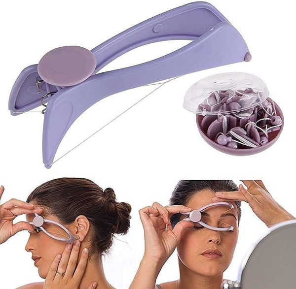 Cordless Facial Threading Hair Remover – Ancient Hair Removal Device for Women with Face Massager | Painless & Precise Depilation - Image 2