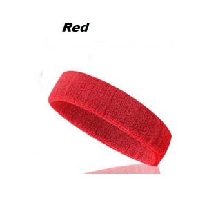 Functional sports gear collection including sweatbands