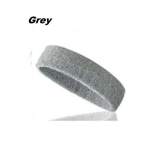 Unisex sweatband on gym athlete doing push-ups