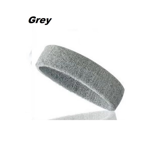 Unisex sweatband on gym athlete doing push-ups
