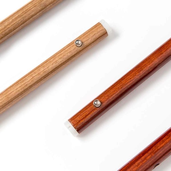 Elderly walking stick with T-handle and night light