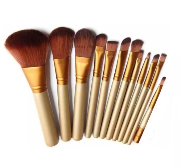 PRO Brush NAKED 3 – 12-Piece Professional Makeup Brush Set Kit - Image 5