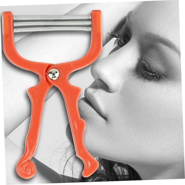 Spring Facial Hair Remover – Painless Face Epilator Shaver for Women & Men | Random Color - Image 5