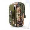 Close-up of tactical pouch fabric texture and stitching