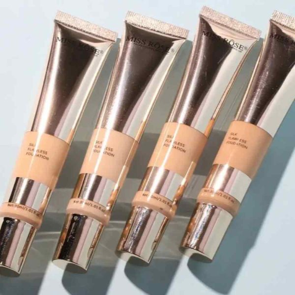 Miss Rose Liquid Silk Flawless Foundation – Tube - Image 2