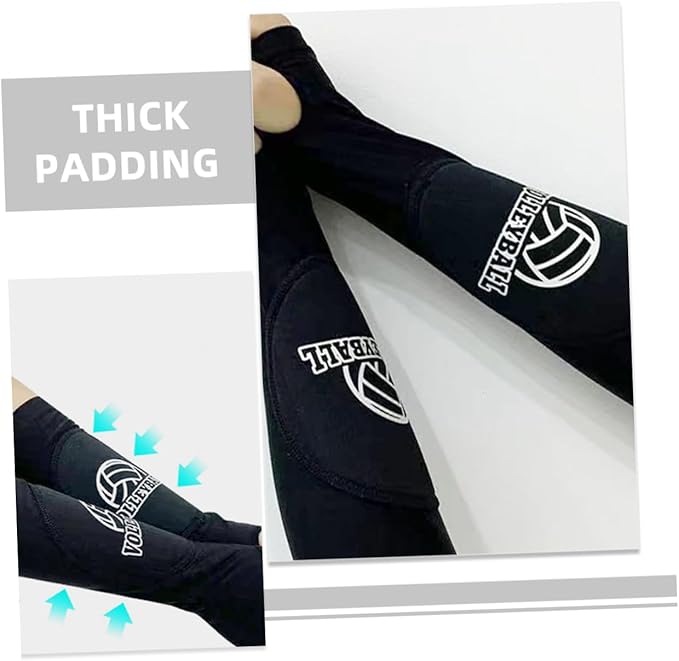1 Pair Volleyball Wrist Guards - Protective Arm Sleeves & Wrist Support Brace for Volleyball - Image 2