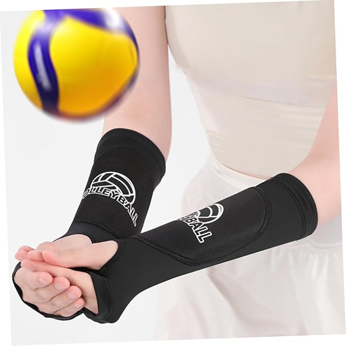 1 Pair Volleyball Wrist Guards - Protective Arm Sleeves & Wrist Support Brace for Volleyball