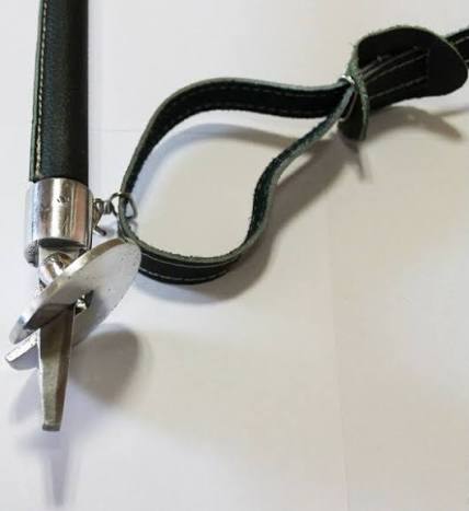 Quality Adjustable Leather Walking Stick Seat – Portable Folding Stool for Hunting, Shooting, Backpacking & Outdoor Comfort - Image 4